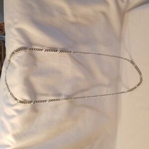 Monet Silver Chrome Necklace